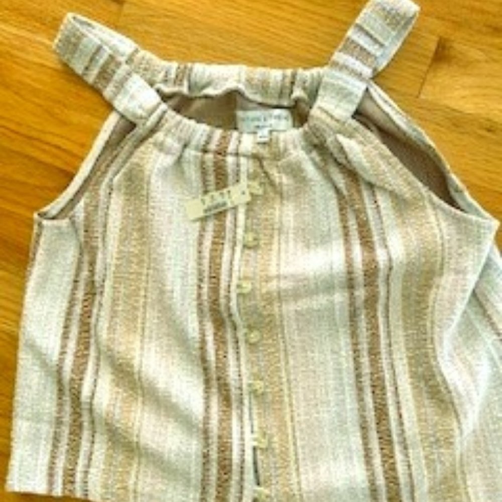 NWT MADEWELL Texture & Thread Tank - Picture 5 of 10
